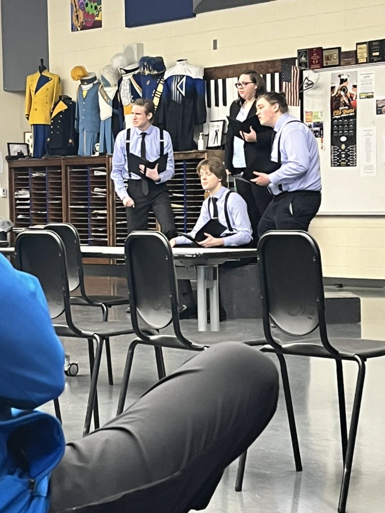 HightTucker's tweet photo. State speech! Wayne kids are doing great and are fun to watch! @WayneSchools @WayneSpeakers https://t.co/72Dum4WIAq