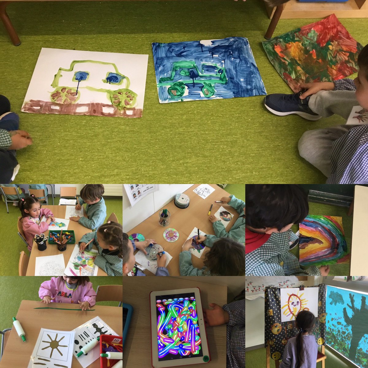 MontserratinaV's tweet image. #infantilMontserratina #ambients #sommontserratina❤️ 
Avui tarda d’ambients, mostrem les nostres obres d’art.