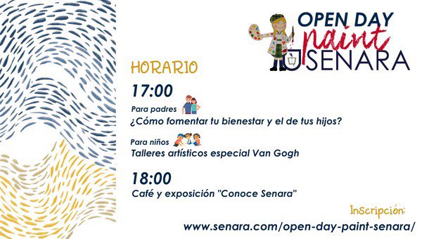 ¿Conoces Senara pero quieres conocerlo mejor y hacer un plan para toda la familia? ¡Te esperamos el 25 de marzo! 

Inscríbete aquí: forms.gle/AVrXShdfceKYwy…

#senara #openday #soysenara #creatividad #educacion #colegio #madrid #moratalaz