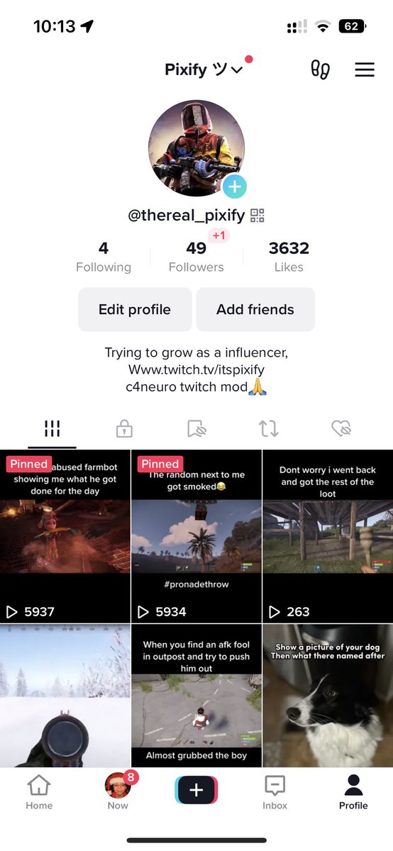 If you havnt checked out the tiktok yet id highly appreciate it #rust #pcgaming #pcrust #TikTok #blowmeup rts appreciated @SGH_RTs @OwlRTz @TwitchRTsBot