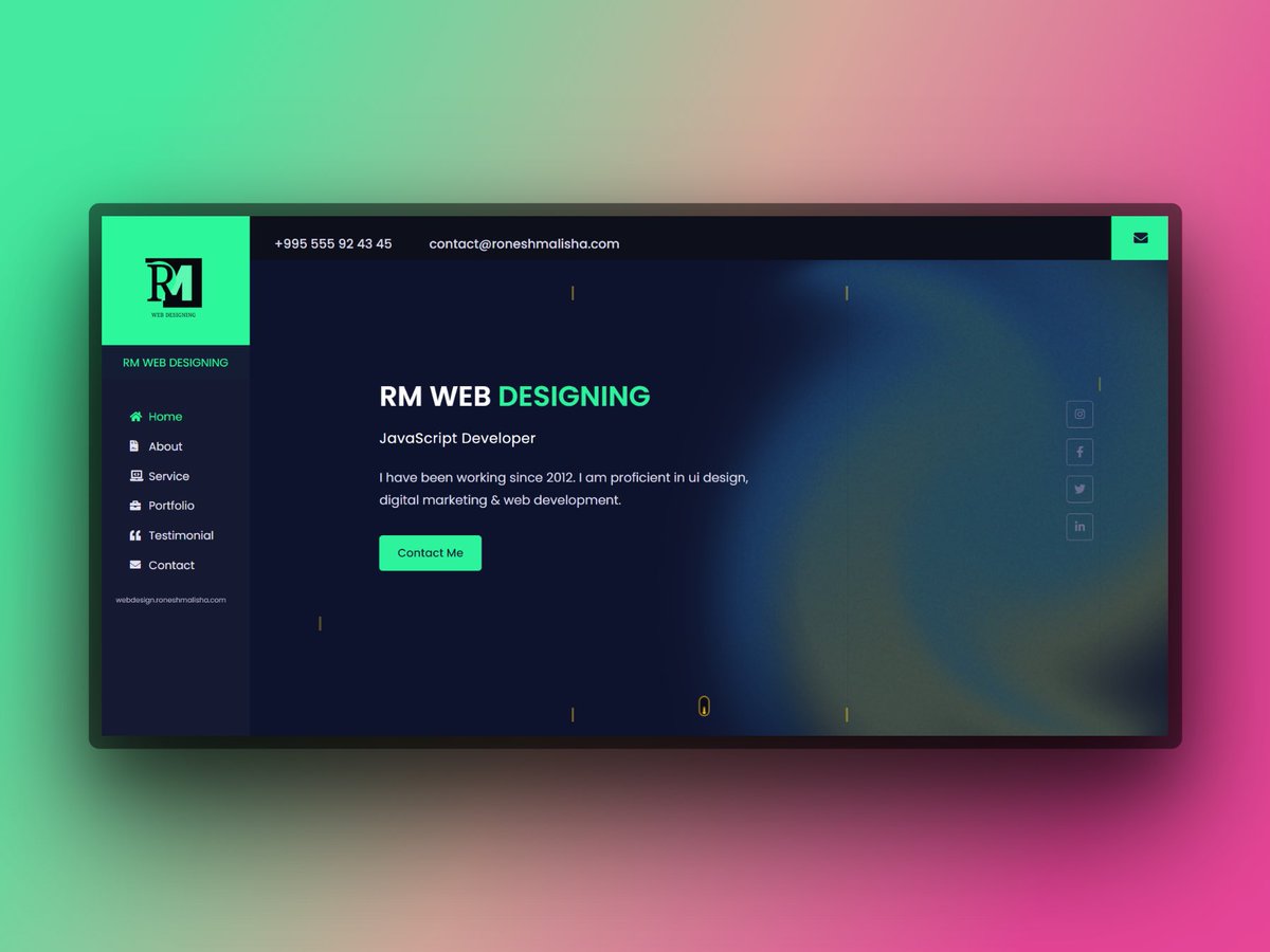 rm_web_design's tweet image. Our new website visit now link in bio

#design #Webdesign #webdesigner #WebDesignNews #WebsiteBuilder #WebsiteBuilder #WebsiteDesign #uxui #ux #ui #webdev #webdevelopment #webdeveloper #webdevelopers