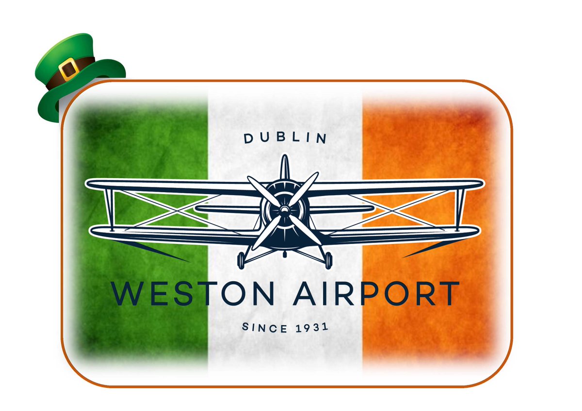 CLEARED FOR TAKEOFF ✈️ Dublin Weston Airport’s runway is ready and waiting for you! Opening hours including St Patrick's Day: THU 16th 08:30-18:30 FRI 17th 09:00-18:30 SAT 18th-SUN 19th 09:00-18:00 PPR westonairport.com