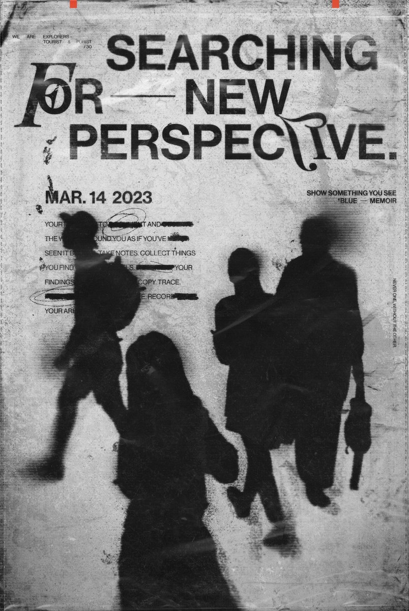 caspyh's tweet photo. C: POSTERS ➜ SEARCHING FOR NEW PERSPECTIVE.

03 / 14 https://t.co/kjZDtx30hI