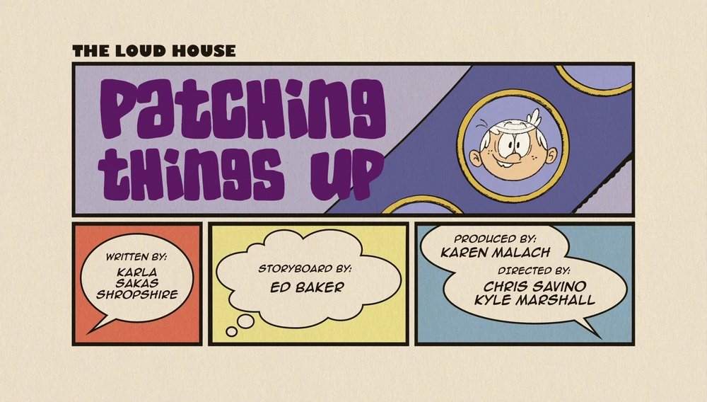 Trijosh1's tweet photo. Happy 6th Anniversary to "Patching Things Up"! I like how the twins try to win badges. #TheLoudHouse #LoudHouse #TLH #PatchingThingsUp #LanaLoud #LolaLoud #LoudTwins #Happy6thAnniversary #6YearsAgo #KarlaSakasShropshire https://t.co/HtHdk3kdiU