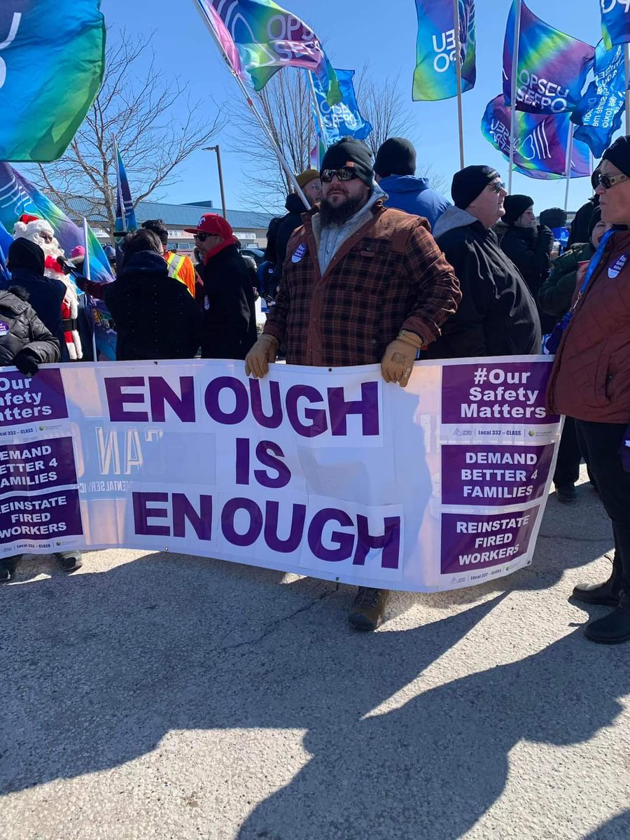 Absolutely relieved to share some good news regarding the previously terminated members from OPSEU Local 332. All terminated members (including their Local President) have been reinstated and will be returning to the workplace next week. #UnionStrong #StrongerTogether <a href="/OPSEU/">OPSEU/SEFPO</a>