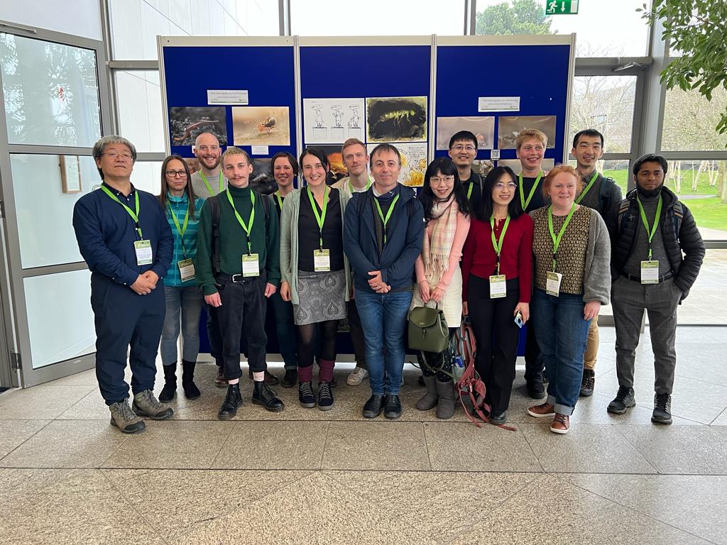 The (extended) AG Scheu Göttingen Team #GSB2023, thanks to @FrankAshwood for being on the picture with his great pictures! And thanks everyone for a great conference!