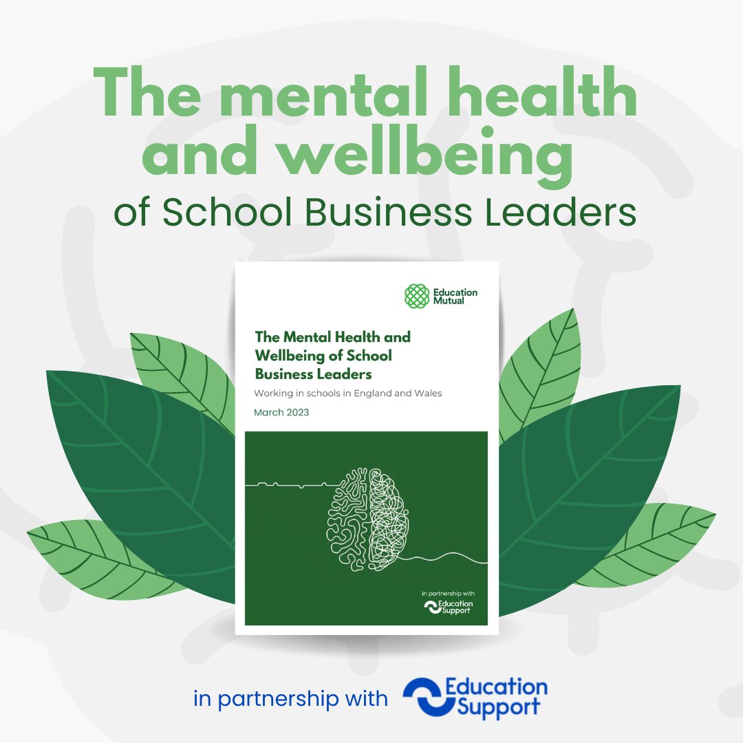 At <a href="/EducationMutual/">Education Mutual</a>, we're proud to support School Business Managers (#SBMs). 

We hope that the launch of our extensive research will play a role in the support of the #mentalhealth and #wellbeing of your education staff.

Read the report here: educationmutual.co.uk/about-us/sbl-w…
