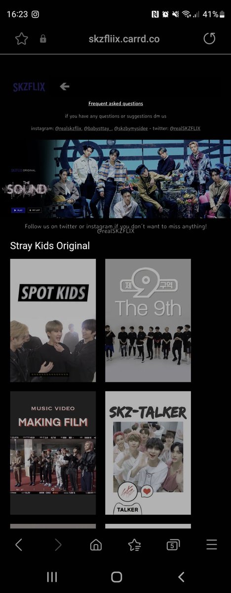 Nazadani23's tweet photo. Um excuse me Stay friends, how have I gone this long and only just found out about this site!!!! Gobsmacked.  Everything is on there so bye....I'll see you again at some point!

#StrayKids #skzfilm #Stay https://t.co/RAt0bq1M7h