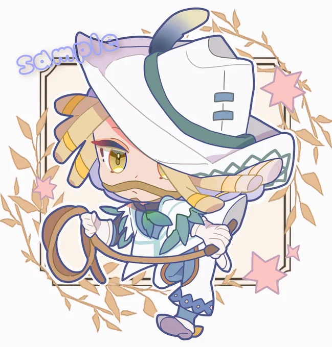 『  霜葉の白  』 カウボーイ #第五人格イラスト 