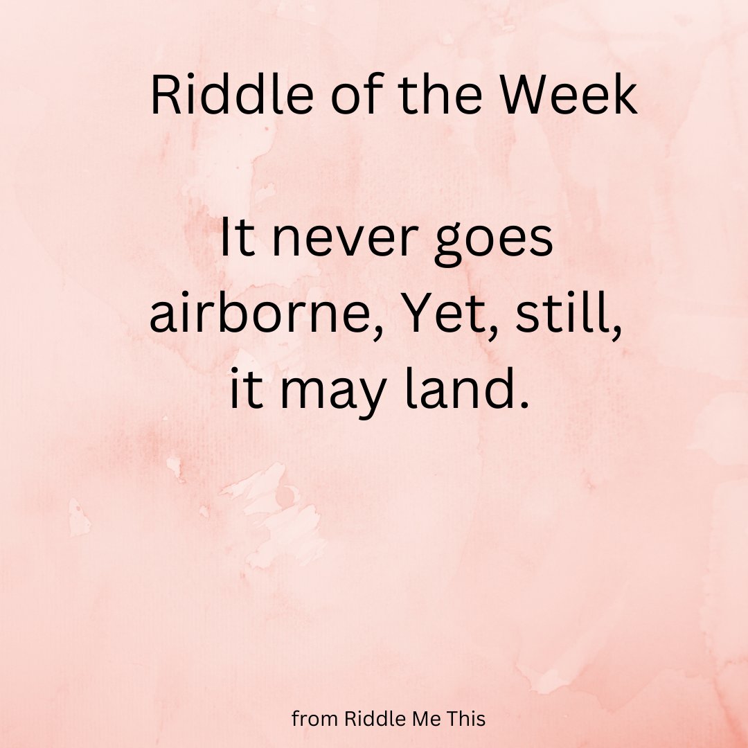 sparrow_web's tweet photo. #guesstheriddle #riddle #riddleoftheweek https://t.co/1nlscHyW2l