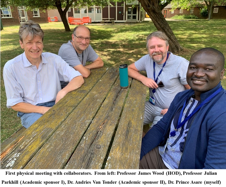 In a new blog, <a href="/princeasaregh/">princeasare</a> discusses his bioinformatics journey at <a href="/NMIMR_UG/">Noguchi Memorial Institute for Medical Research</a> in Ghana and <a href="/PathGenEvoCam/">PathGenEvo Cam</a> in Cambridge.

cambridge-africa.cam.ac.uk/cambridge-afri…