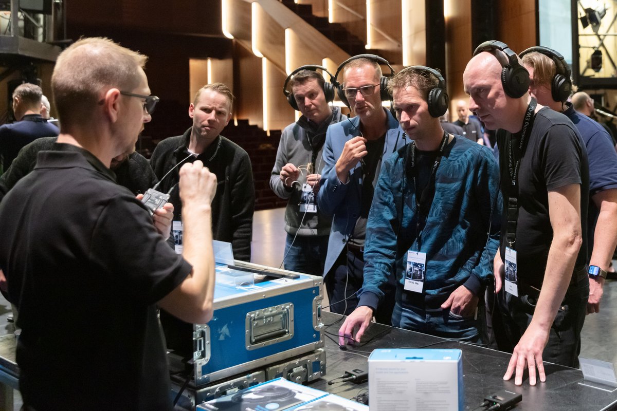 Sennheiser's tweet photo. Just one day away! Don't miss out on the chance to attend this exclusive event in Nashville with the Sennheiser Digital Wireless product line, including the brand-new #EWDX system.

See full event details and register here: https://t.co/1S1KC8Xd9t https://t.co/ChmfimBt0q