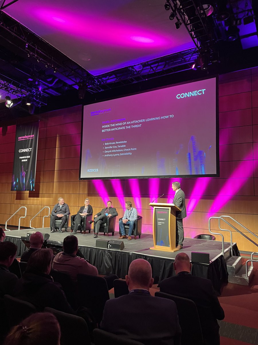 RevelstokeCyber's tweet photo. This event was one for the books! Thank you @zerodaycon for having us as a gold sponsor! We enjoyed participating this year and being able to see Bob Kruse, our CEO and Co-Founder as a speaker! #CONNECT #ZDC23 https://t.co/9gkFC5AjlP