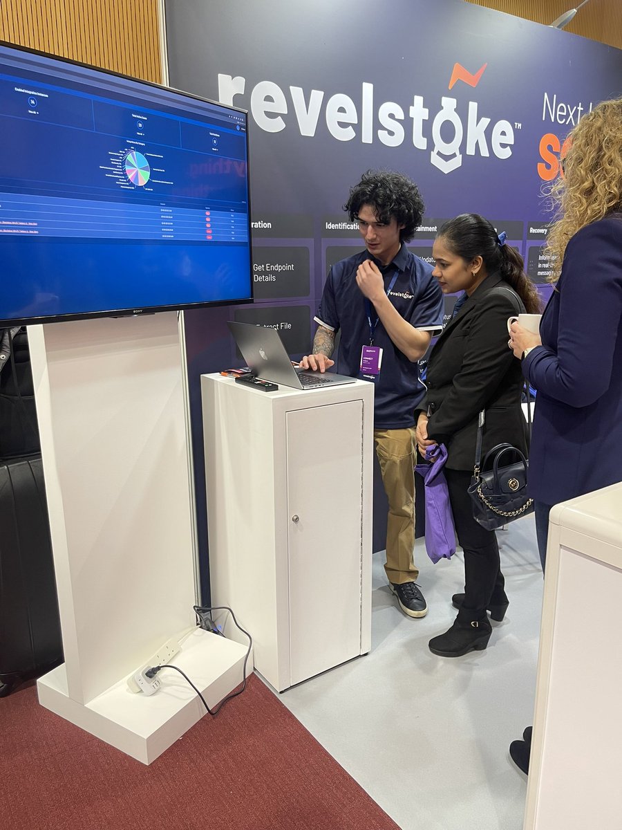 RevelstokeCyber's tweet photo. This event was one for the books! Thank you @zerodaycon for having us as a gold sponsor! We enjoyed participating this year and being able to see Bob Kruse, our CEO and Co-Founder as a speaker! #CONNECT #ZDC23 https://t.co/9gkFC5AjlP
