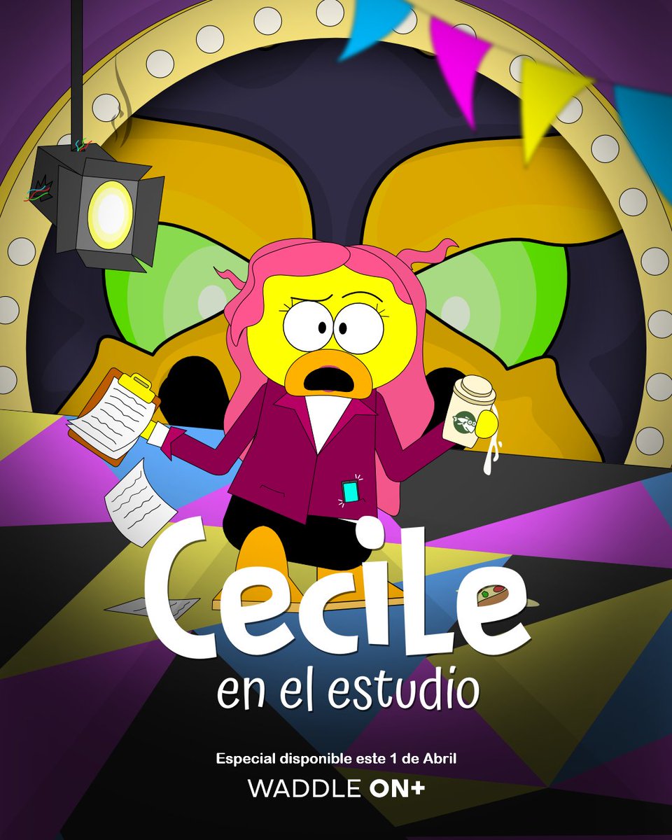 WaddleOnPlus's tweet photo. El Estudio B3 abre sus puertas de nuevo, esta vez con una nueva conductora. 🔥

Brianda Peñuñuri regresa para poner su voz a Cecilemoney en el nuevo especial de Club Penguin GO 🐧🎬  ¡No se lo pierdan este 1 de Abril!
https://t.co/3FFHgTU66Z https://t.co/QE7KjCjtTI