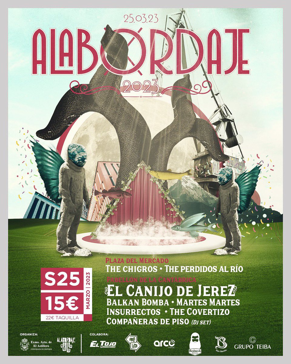 🫡🎶 #Alabordaje2023