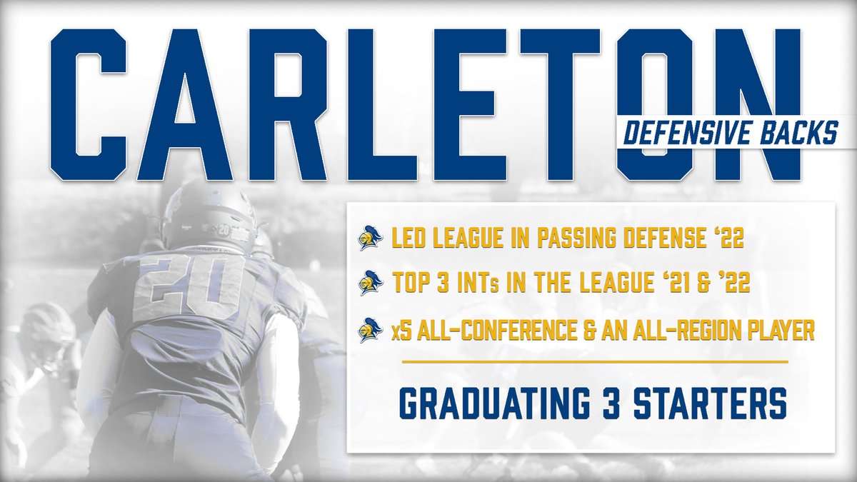 Carleton Football tweet media