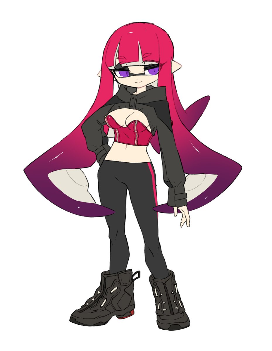 インクリング ,イカガール(スプラトゥーン) 「」|VAZ🐺💙のイラスト
