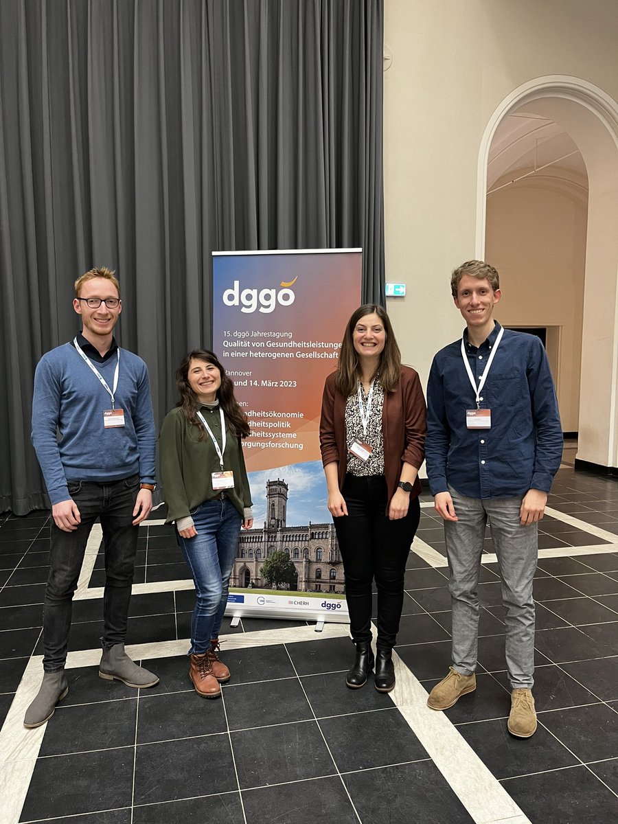 jankoehler_'s tweet photo. Danke an die #dggoe2023 Hannover! Es waren 2 tolle Tage um mal wieder zu sehen, was in der deutschen Gesundheitsökonomieszene alles geht! 
Coole Sessions, interessante Gespräche &amp; viel Feedback zu unseren Präsentationen. Danke an das Organisationsteam, wir freuen uns auf 2024! https://t.co/TuR3r2SJfm
