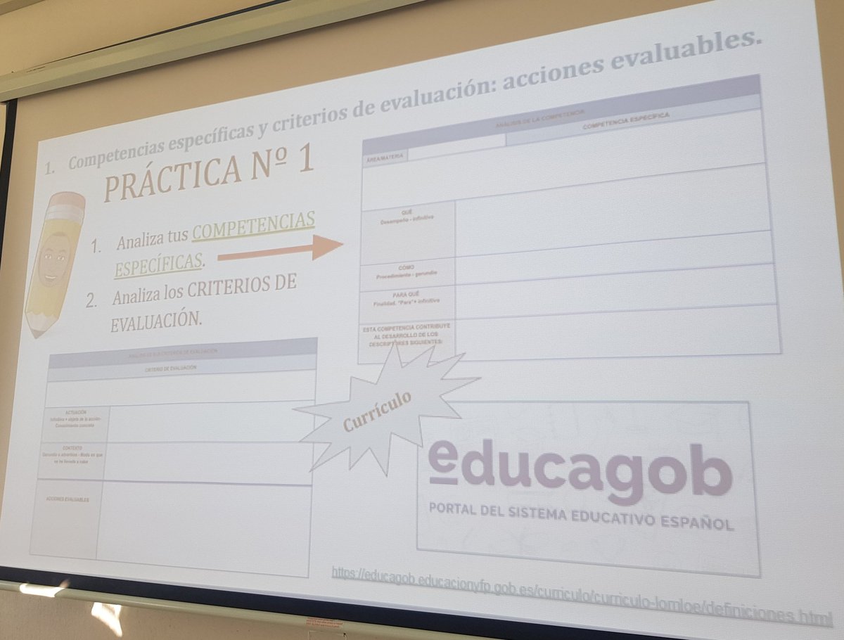Desglosamos los criterios en varias acciones evaluables que serán nuestra referencia a la hora de diseñar rúbricas <a href="/IESFdH/">I.E.S. Fernando de Herrera</a> <a href="/cepdesevilla/">CEP de Sevilla</a> <a href="/FormacProfAnd/">Servicio de Planes de Formación</a>