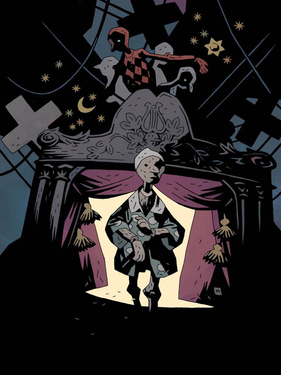 「.'  has some exclusive art reveals from 」|Mike Mignolaのイラスト