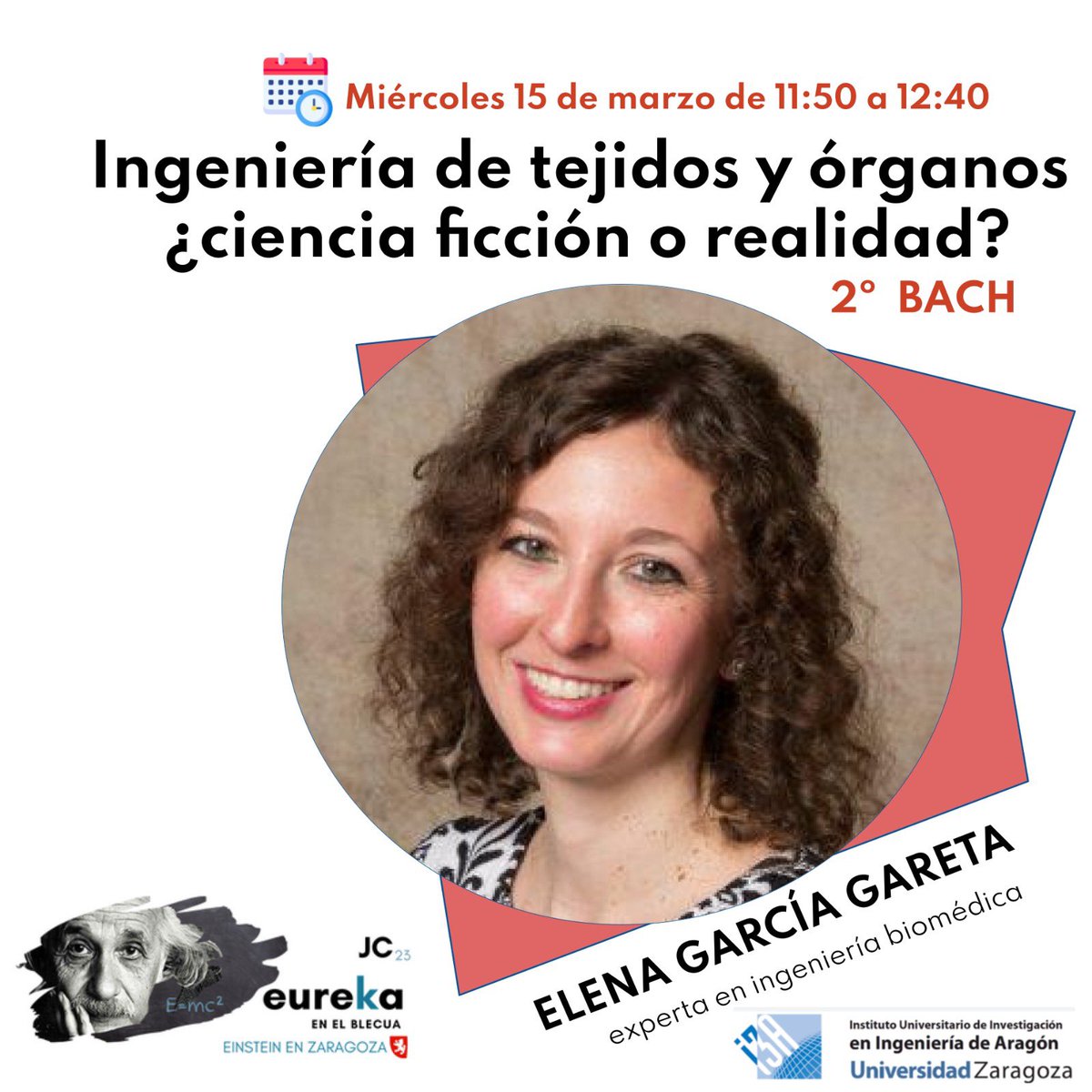 MadeinBleCua's tweet photo. Siguen nuestras jornadas #EurekaEnElBlecua Hoy  @AbadiasRoman y #ElenaGarciaGareta  @i3aunizar @uccunizar han venido a contarnos lo último sobre radiocomunicaciones ⌨️ y biomedicina🦿. Y es que tras escuchar a estos ponentes✨aumentan las vocaciones científicas 👩🏼‍🔬🧑🏽‍🔬💚 https://t.co/nQFzmqybdn