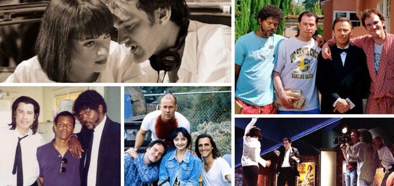 CallionMonica's tweet photo. Pulp Fiction (1994)
Behind the scenes 📸 https://t.co/5L6WzRWYgt