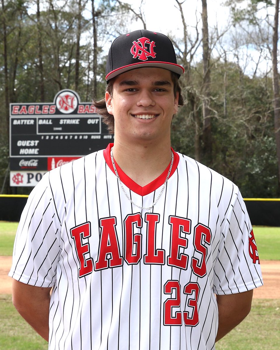 NFC_Baseball's tweet photo. Eagles win 8-0 behind a strong outing on mound for @Garrett_2024  CG 3 H 0 R 10 Ks.  Stone Russo 3-3 1 RBI @josh_schuchts 2-3 2 RBIs @TraylonRay6 1-2 2BB 2RS 4SB @Thejoeyervin 1-2 Triple 1 RBI 1 SB. @JeddJones24 Sac Fly, Sac Bunt 2BB 3RBIs https://t.co/Au1VHDSmvV