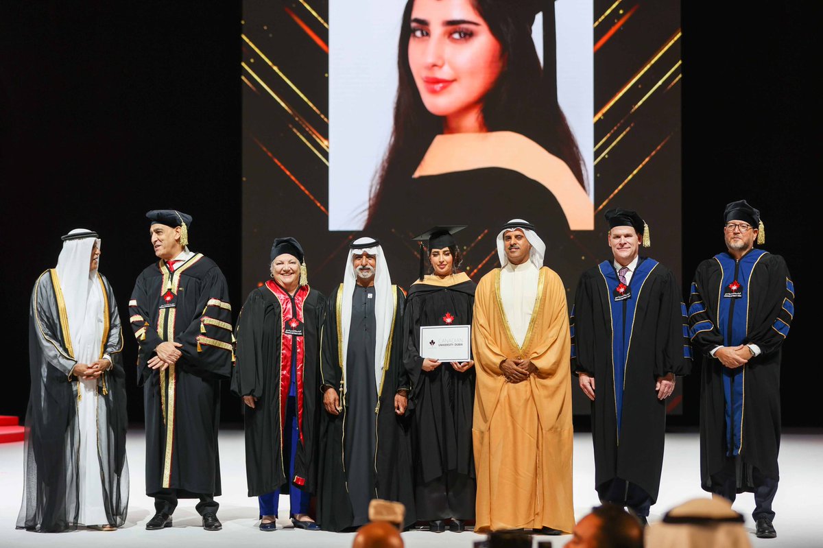 CUDUAE's tweet photo. Canadian University Dubai has graduated the Class of 2022 at its 12th convocation staged at the iconic Dubai Opera. Held under the patronage of His Excellency Sheikh Nahayan bin Mabarak Al Nahayan, Cabinet Member and UAE Minister of Tolerance and Coexistence.
#CUDGRAD #CUDubai https://t.co/9pGBEKee4x