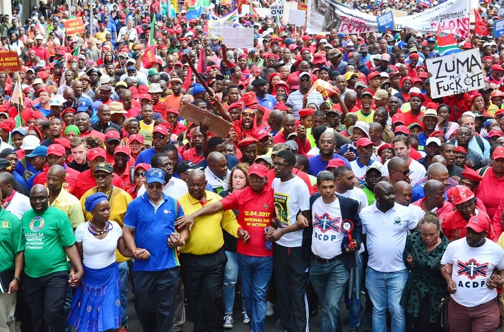 We hope RET forces, Andile Mngxitama and fools alike, who always bring up this #zumamustfall picture are ready with cameras for #CyrilMustFall pictures. 

The use of this picture to perpetuate a narrative that the EFF and Malema are friends of Ramaphosa ends on the 20th of March
