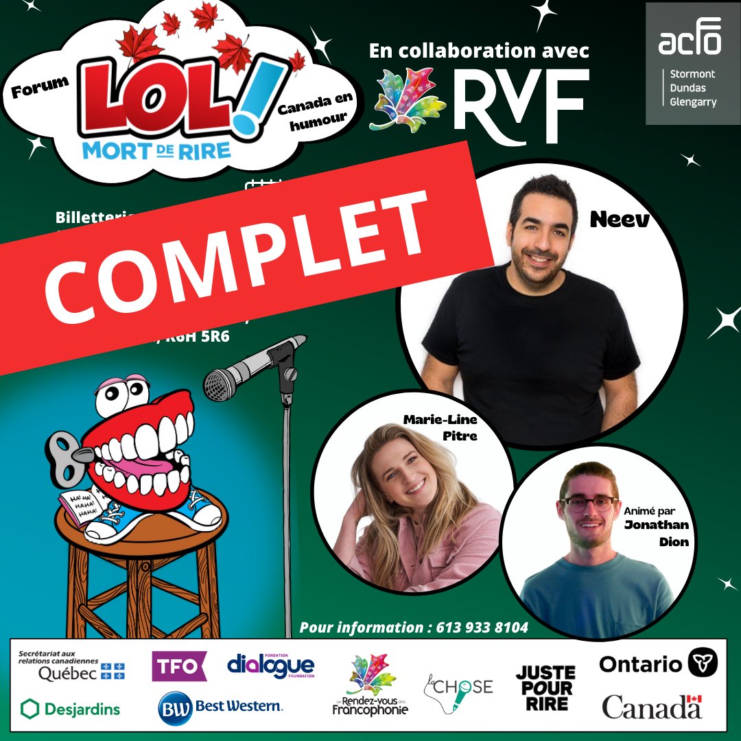 Quel succès ! La cérémonie de cloture prévue le 17 mars prochain est complète ! On a hâte de vous retrouver !