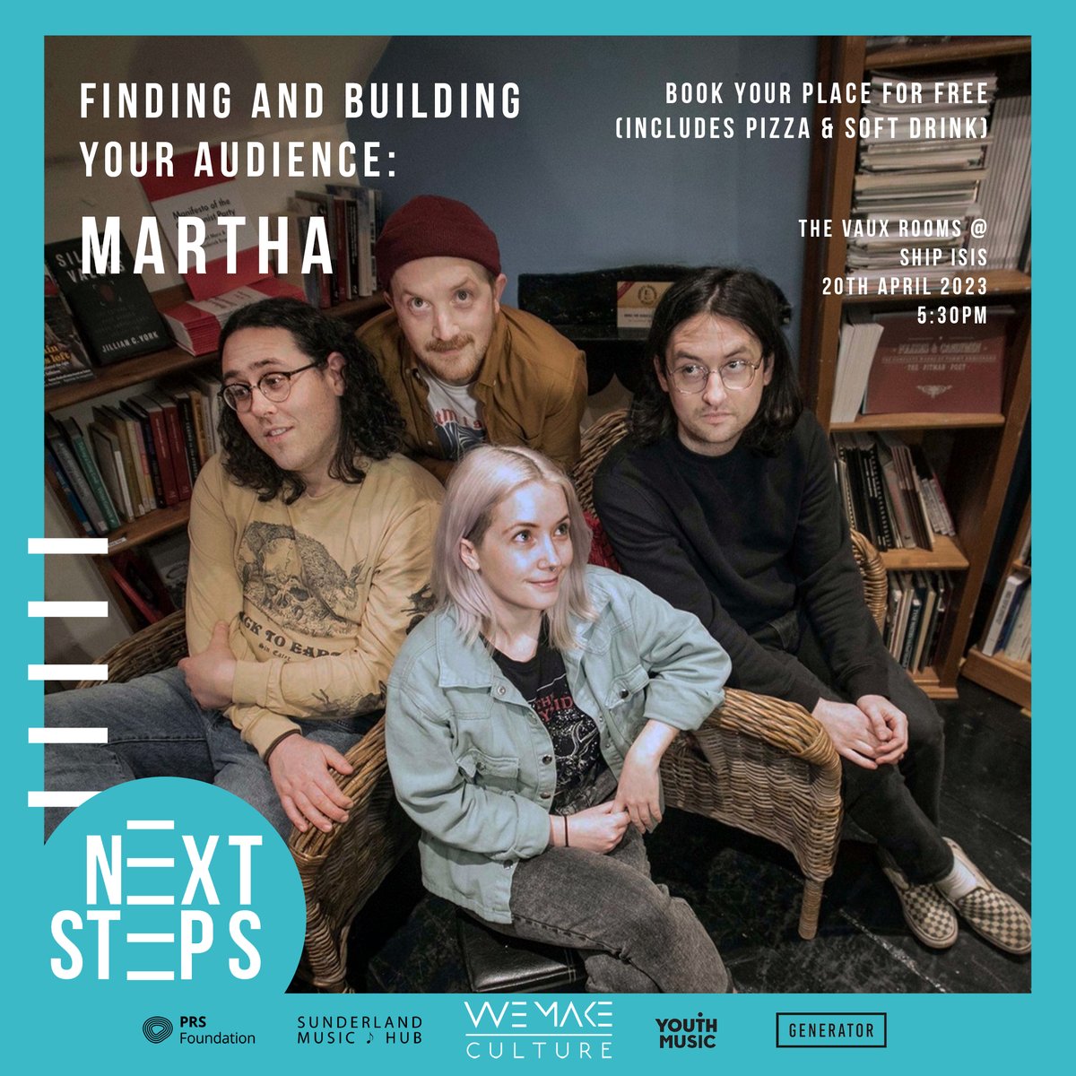 🤩Live podcast with the @MarthaDIY folks! 

Can't wait for this one 😁

Free tickets - eventbrite.co.uk/e/finding-and-…

#FundedByPRSF