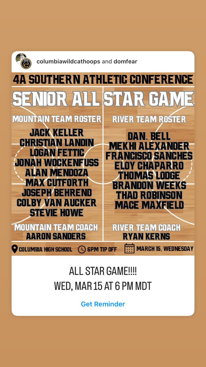 Honored to be selected to play in the 4A SIC All Star Game <a href="/BKHSKnights/">Bishop Kelly Knights</a>