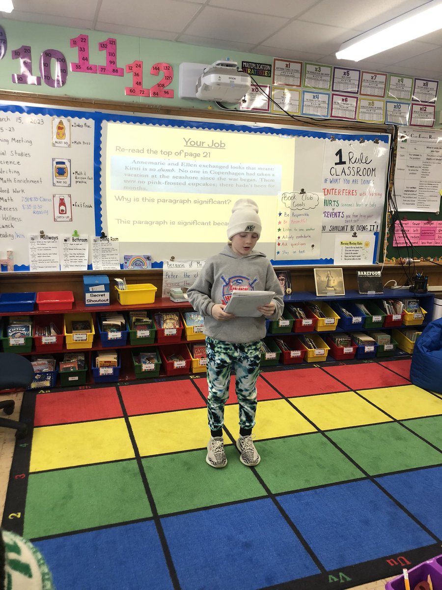 MsWilkinson21's tweet photo. Students did a wonderful job identifying which parts of Number the Stars are significant! 📚 https://t.co/a2XSeSJGgk