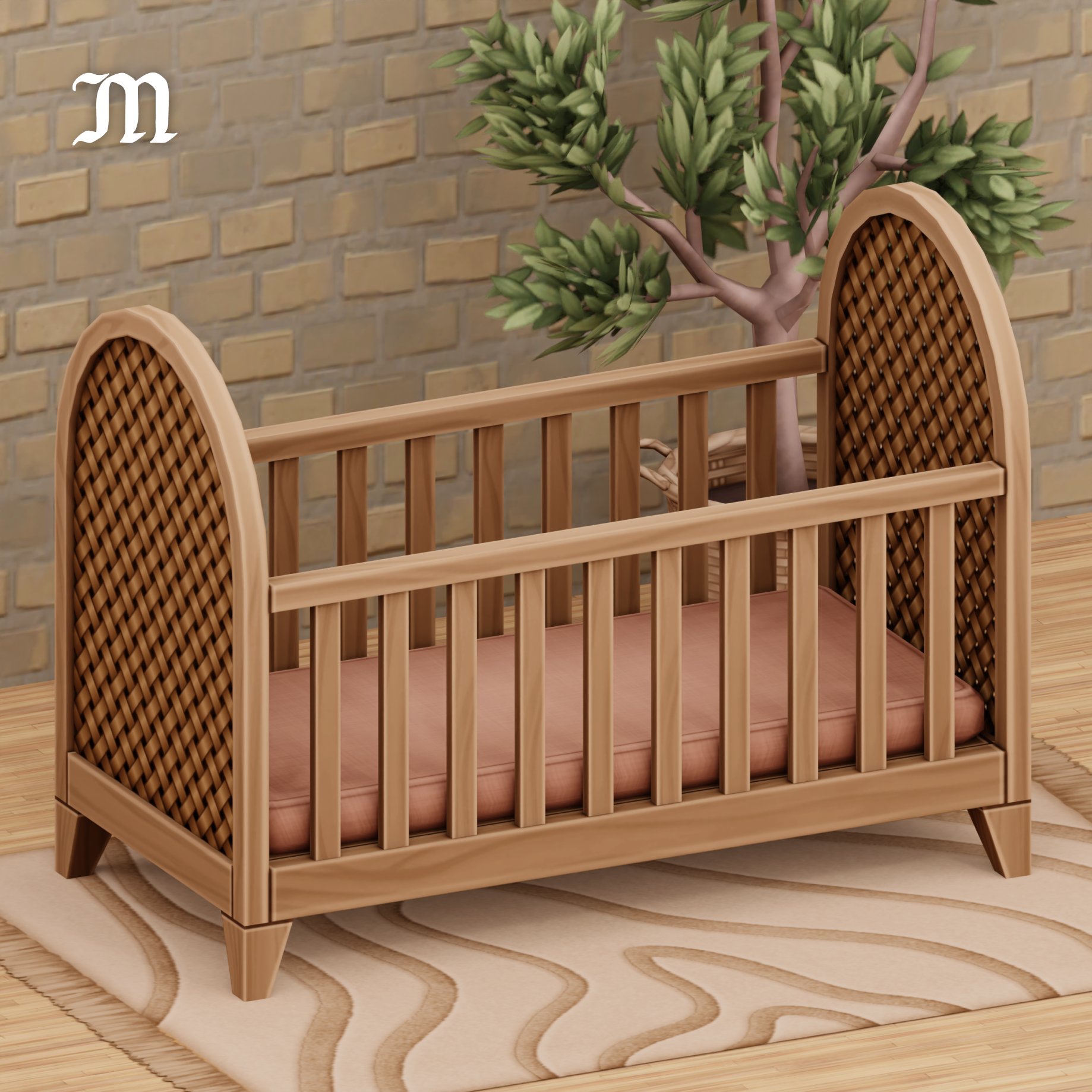 Little folks furniture crib cheap