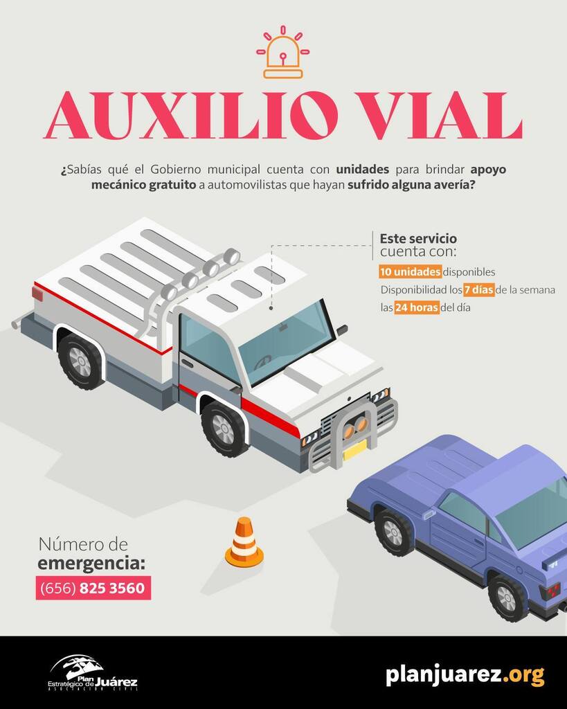 #DatosdelaCiudad 🔍 | ¿Sabías que desde septiembre de 2022, el #GobiernoMunicipal cuenta con unidades de auxilio vial para brindar apoyo mecánico gratuito? 🚗 🚕

🗣 Cuéntanos en los comentarios si has visto o has usado este servicio en las calles de la … instagr.am/p/Cp0OjJ2tkUY/