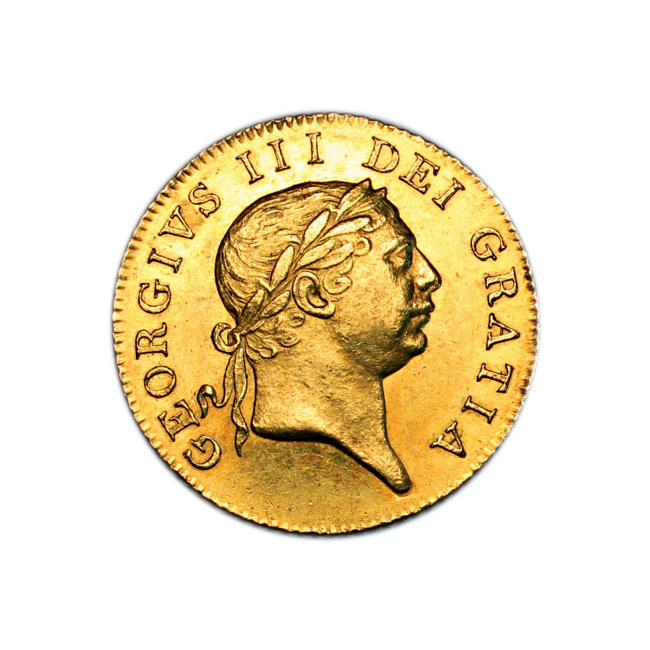 HoskerHaynes's tweet photo. Todays highlight from the forthcoming sale is lot No 143 George III (1760-1820), Guinea, 1813, 'Military type', sixth laureate head right, rev. crowned shield in garter, date below #militaryguinea #georgeIII open for bidding https://t.co/zretprsRyi https://t.co/WmslqMeZy3
