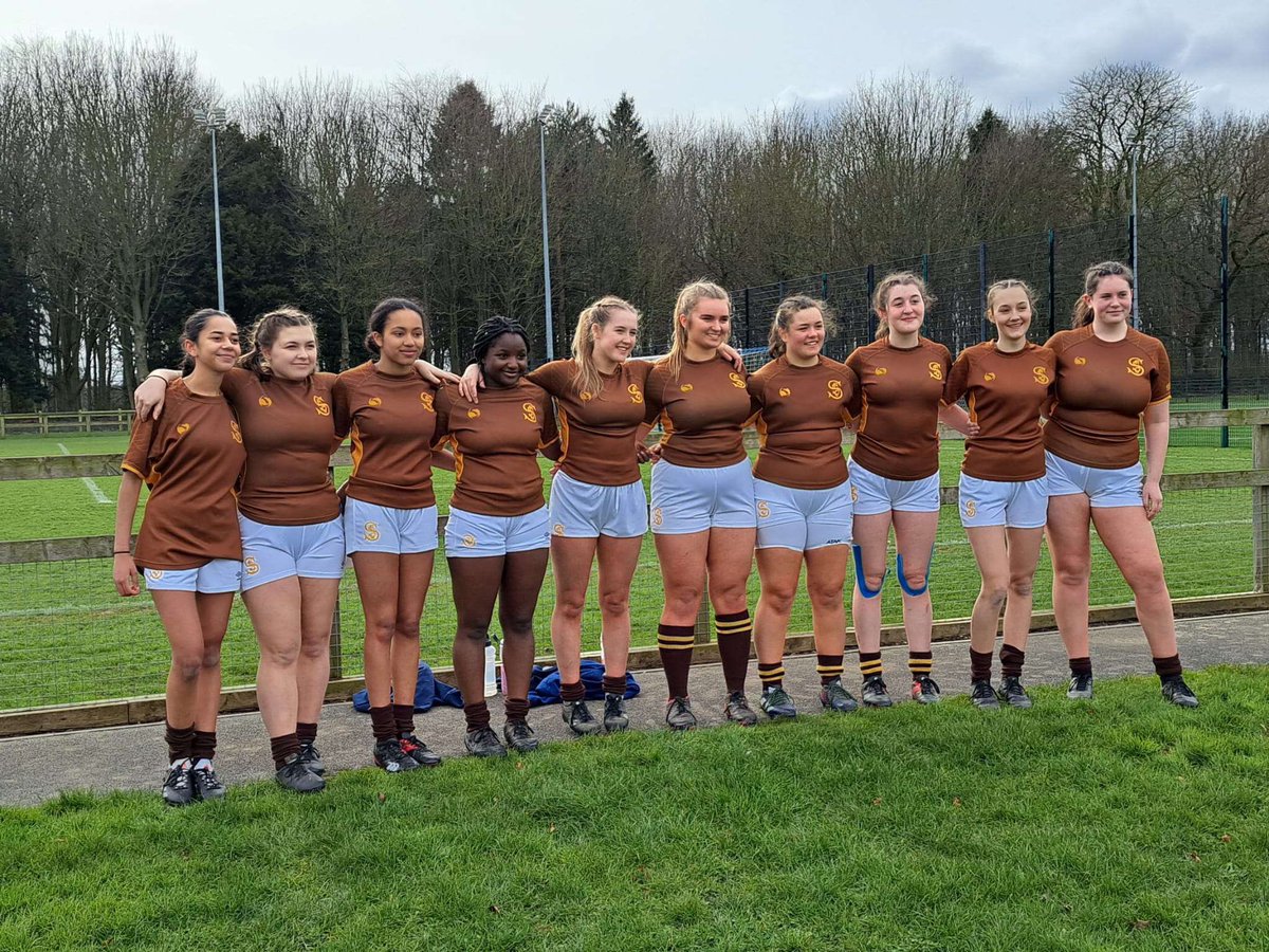History in the making! 🟤🟡 Today was our first ever competitive fixture for our girls rugby team lead by captain Annie. What a great experience and some good learnings for the group, and hopefully many more fixtures to come. 👏👏#brownandgold