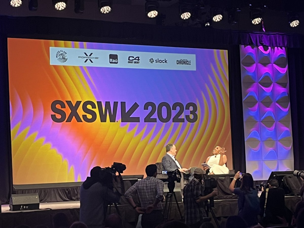 “My main job is to be a loving husband.” @DouglasEmhoff met with audible awwwww’s #SXSW23
