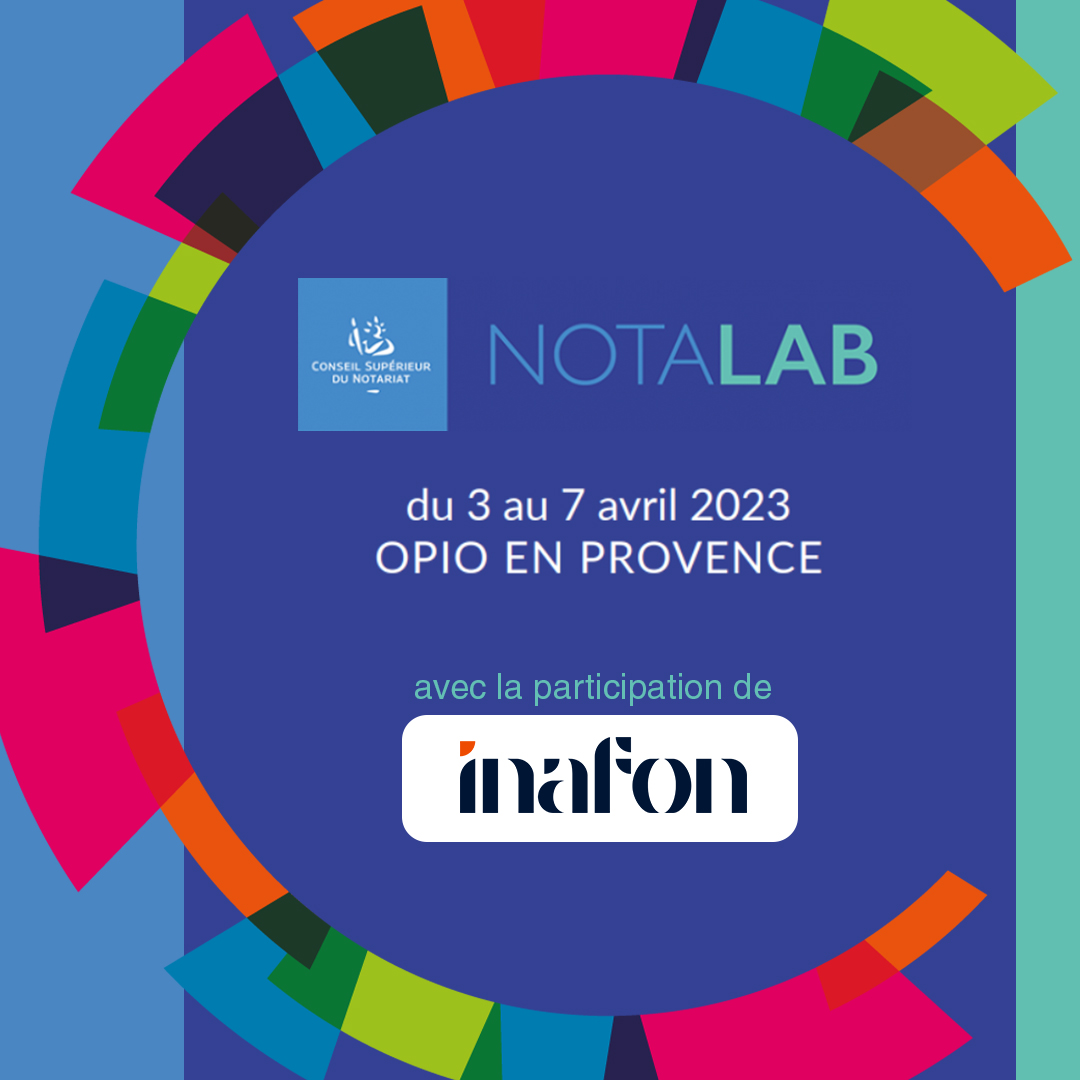 Mathieu_inafon's tweet photo. EVENEMENT 🚩

Nous vous donnons rendez-vous du 3 au 7 avril 2023 en Opio en Provence pour vous former à #Notalab avec le @Notaires_CSN !

Retrouvez les formations proposées par l'Inafon ici : https://t.co/De4sP6NKqC
 
#formation #notalab #CSN #formationc… https://t.co/PFw23UfqCJ