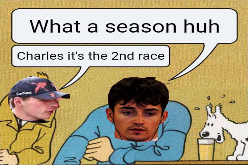 castboxboxbox's tweet photo. Sorry, @Charles_Leclerc 😭 https://t.co/2QqJR5UVH0