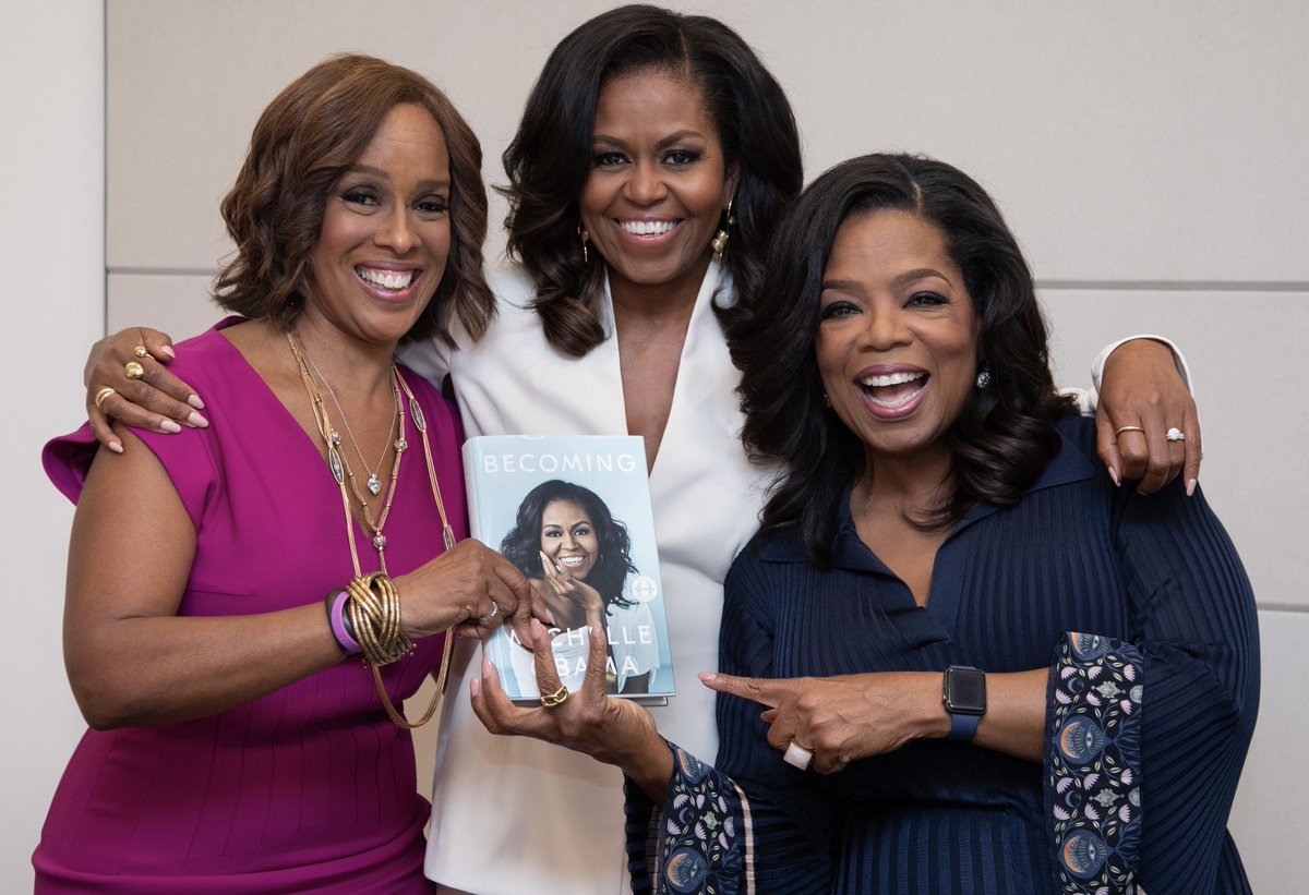 Michelle Obama (@michelleobama) on Twitter photo For more than 26 years, <a href="/Oprah/">Oprah Winfrey</a> has been celebrating the magic of books and has built an amazing community of readers—and I’m lucky my own memoir is a part of it!
Oprah, congratulations on your 100th book selection, Hello Beautiful by Ann Napolitano! I can’t wait to read it. 📚 For more than 26 years, <a href="/Oprah/">Oprah Winfrey</a> has been celebrating the magic of books and has built an amazing community of readers—and I’m lucky my own memoir is a part of it!
Oprah, congratulations on your 100th book selection, Hello Beautiful by Ann Napolitano! I can’t wait to read it. 📚