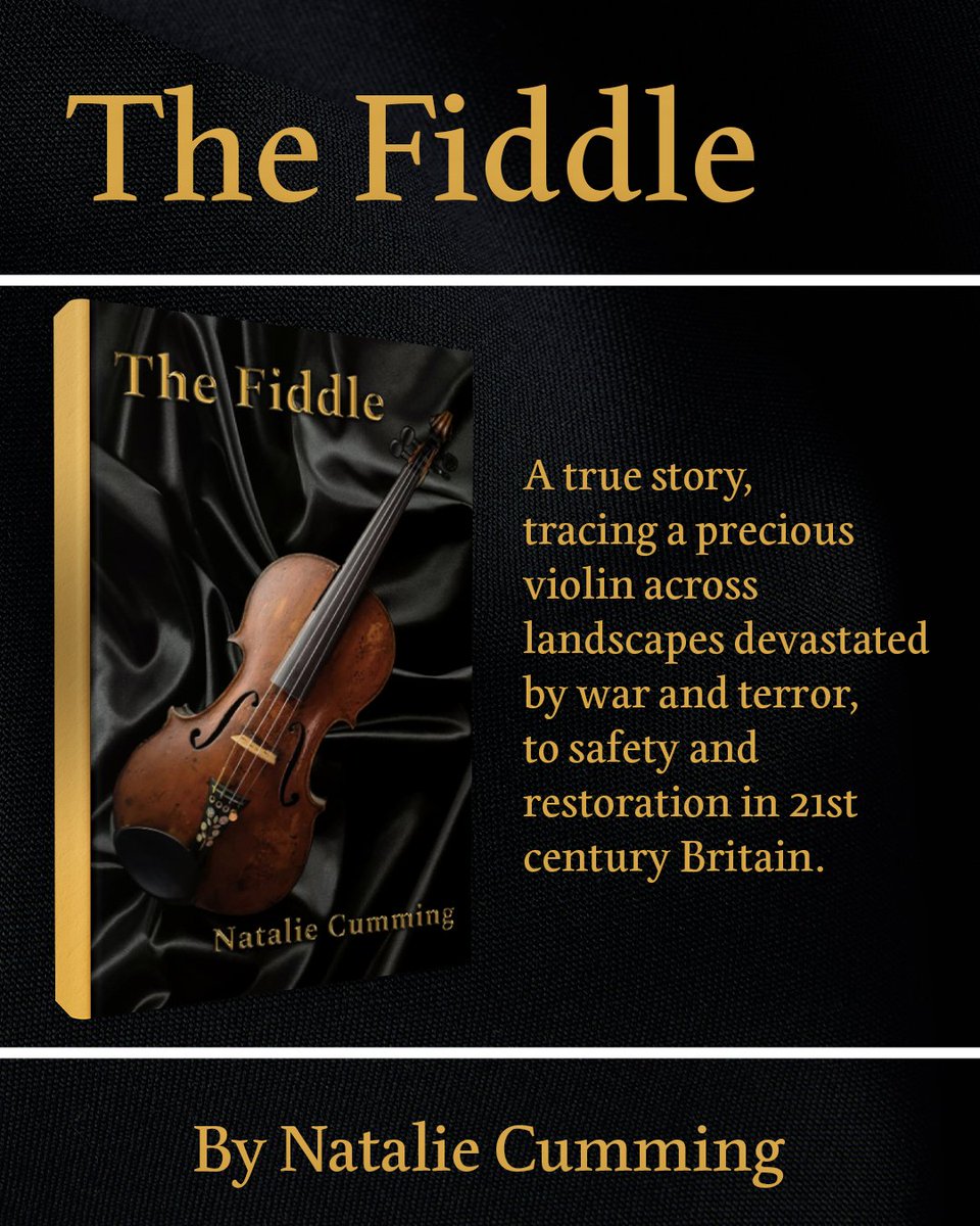 SHOUTmyBook's tweet photo. Read it Next - Follow the journey of a precious violin across landscapes devastated by war and terror, passed down through generations to find its way to safety in 21st century Britain. #TheFiddle #WarStories #SurvivalStory https://t.co/WBmtFzhfPM https://t.co/XYawlFOVNV