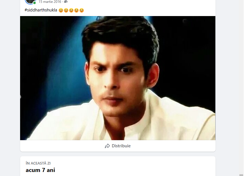 shivandi's tweet photo. These memories on facebook  are painful , I remember how simple and beautiful was life with you in it ,NOW EVERYTHING IS SADDER , life goes on but a part of the soul remains forever there with you #sidharthshukla 💔 https://t.co/JULUwvxpVX