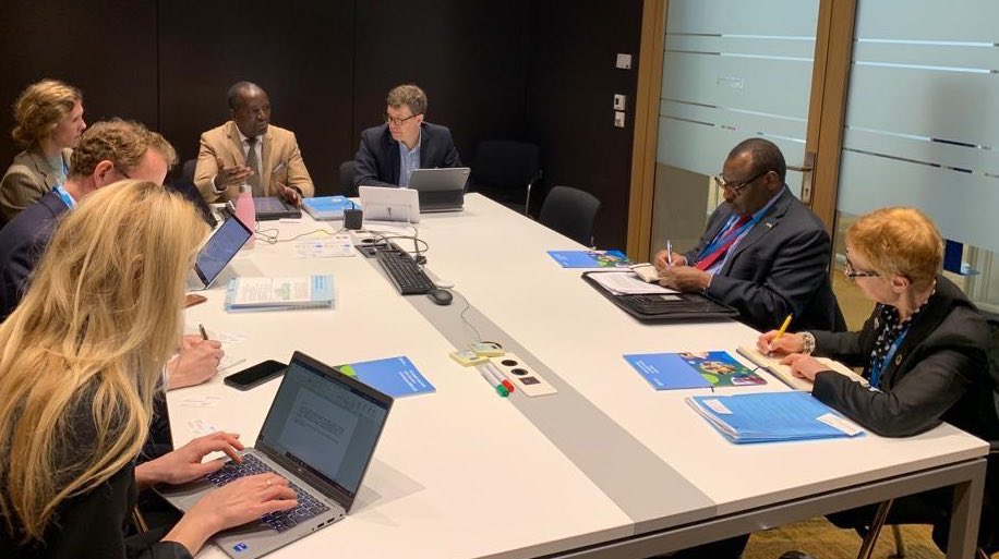 Successful visit by Sweden🇸🇪 &amp; Rwanda🇷🇼, co-facilitators of the #GlobalDigitalCompact, to Geneva to attend #WSIS Forum 2023 and meet with key stakeholders in the digital field. Valuable input for the process on #GDC 🌐🇺🇳

#WSIS2023