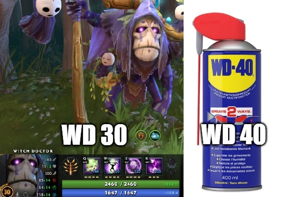 Was ist krasser? WD 30 oder WD 40?

Heute ist auch wieder TCL stream. Gehe gleich live 🥳