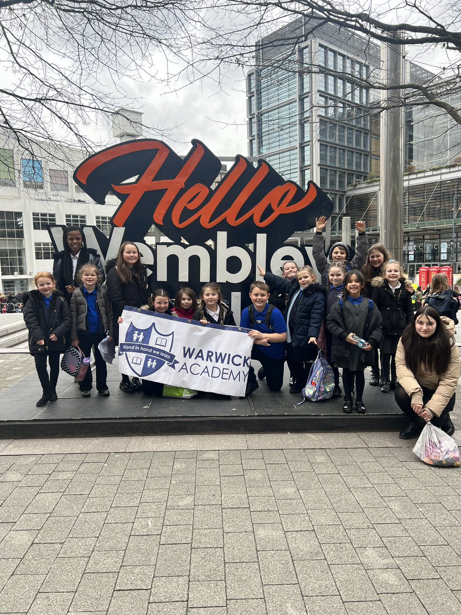 Delighted to be able to take the choir of #TeamWarwick to <a href="/OVOArena/">OVO Arena Wembley</a> for <a href="/VIAM01/">Voice in a Million</a>  #VoiceInAMillion #Choir #YourChildOurPriority