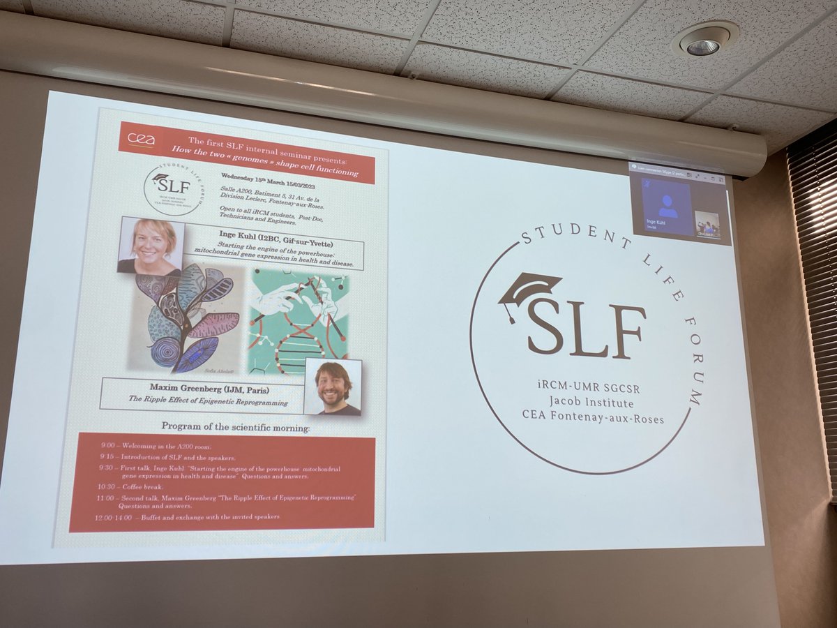 Many thanks to to @XhaferrT <a href="/PaulineMoison/">Pauline Moison</a> and the whole Student Life Forum <a href="/CEAParisSaclay/">CEA Paris-Saclay</a> for the opportunity to come and meet all the excellent students and post-docs today! It was a real pleasure, and a wonderful discussion!