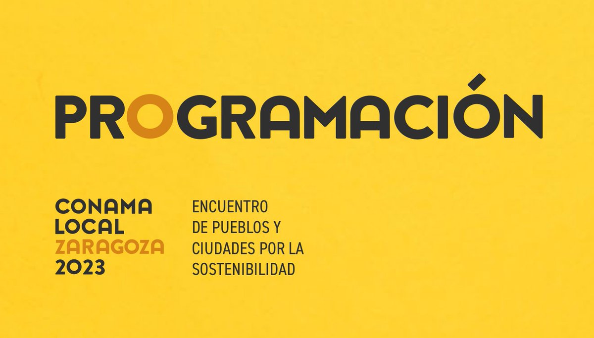 Tres días, del martes 21 al jueves 23 en <a href="/zaragoza_es/">AyuntamientoZaragoza</a> 
Tres ejes: #naturalezaysalud #economíacircular y #ciudadesneutrasencarbono.
No te pierdas ninguna cita y ten a mano el programa de #ConamaZaragoza 
Descárgatelo en 👇
fundacionconama.org/ten-a-mano-el-…