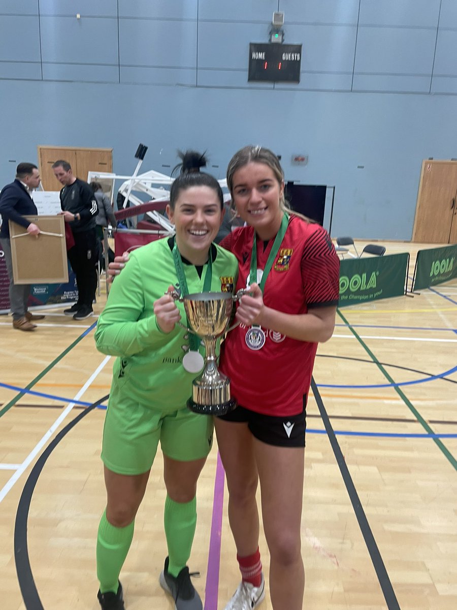 BarbaraOConne12's tweet photo. National Futsal Champions. Well done @JesseMendezzz08  and @UCCWomensSoccer https://t.co/Yl36HwB8J2